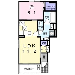 トライスターⅡの物件間取画像